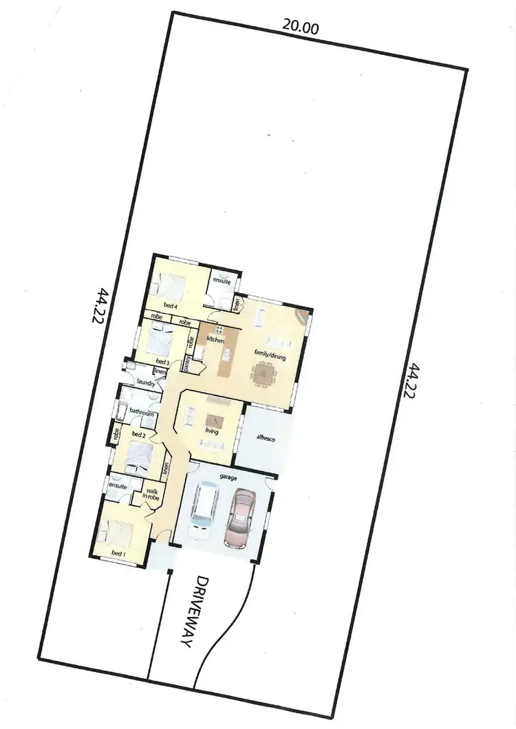 Floorplan of Homely house listing, 4 John Aarts Court, Mudgee NSW 2850