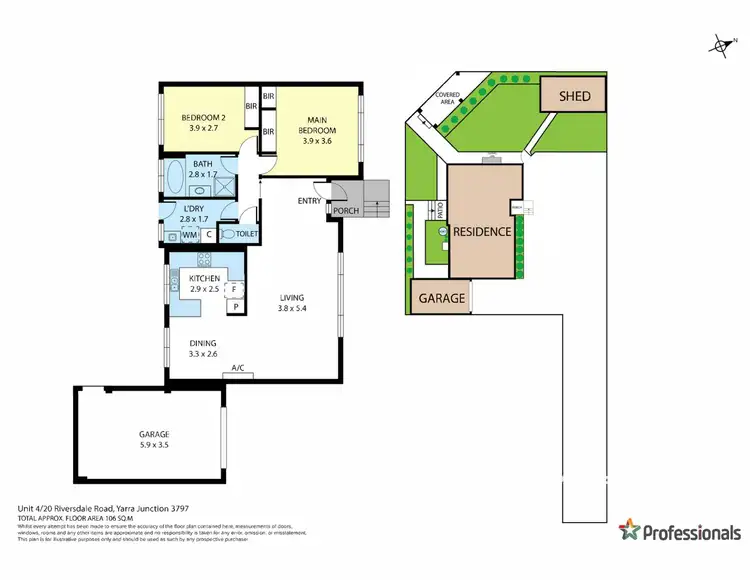 Floorplan of Homely house listing, 4/20 Riversdale Road, Yarra Junction VIC 3797