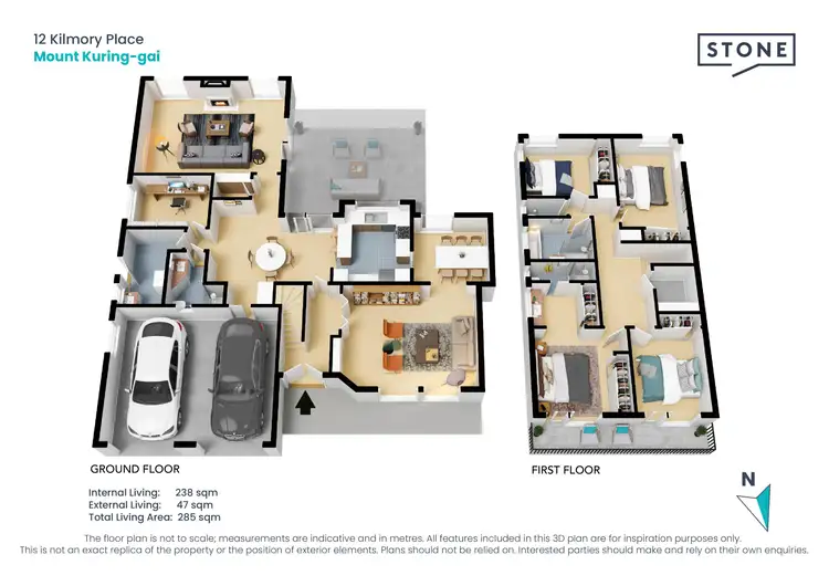 Floorplan of Homely house listing, 12 Kilmory Place, Mount Kuring-Gai NSW 2080
