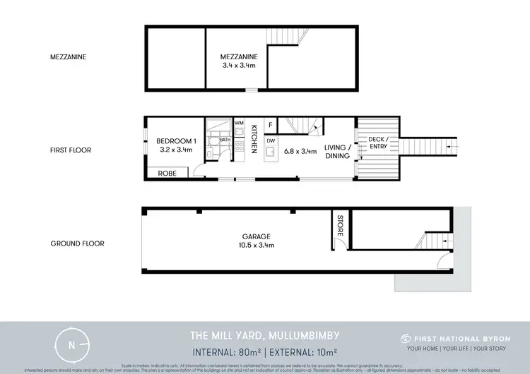 Floorplan of Homely townhouse listing, 24./88 Station Street, Mullumbimby NSW 2482