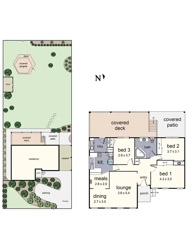 Floorplan of Homely house listing, 45 Welten Drive, Coldstream VIC 3770