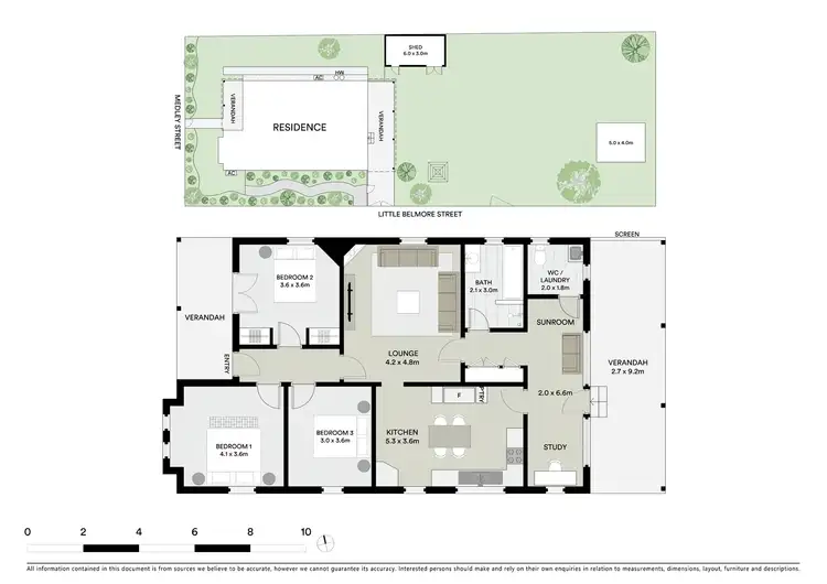 Floorplan of Homely house listing, 43 Medley Street, Gulgong NSW 2852
