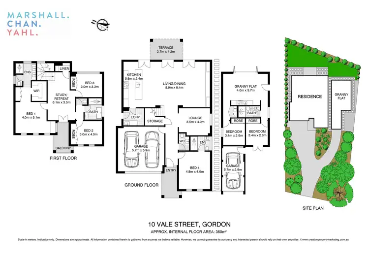 Floorplan of Homely house listing, 10 Vale Street, Gordon NSW 2072