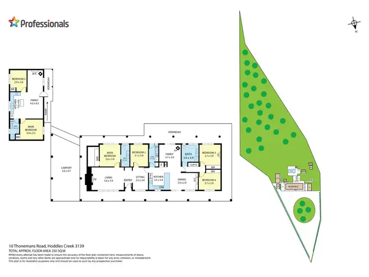 Floorplan of Homely house listing, 10 Thonemans Road, Hoddles Creek VIC 3139
