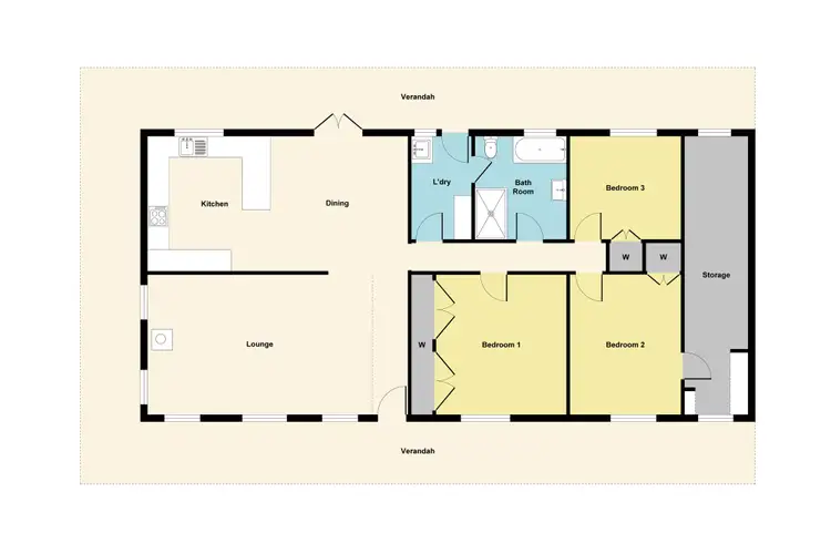 Floorplan of Homely house listing, 143 Taggart Drive, Daisy Hill VIC 3465