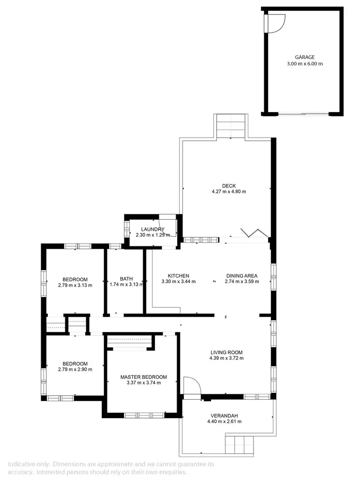 Floorplan of Homely house listing, 98 Blackwood Road, Deagon QLD 4017