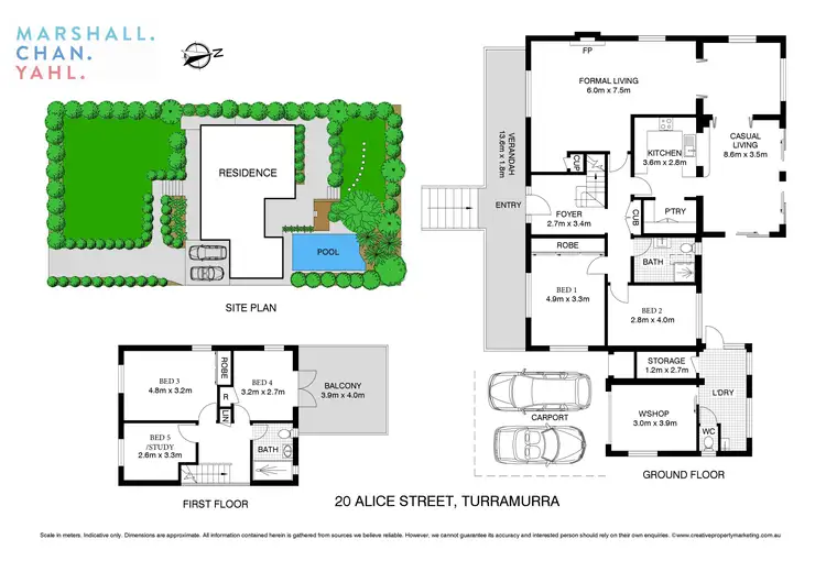 Floorplan of Homely house listing, 20 Alice Street, Turramurra NSW 2074
