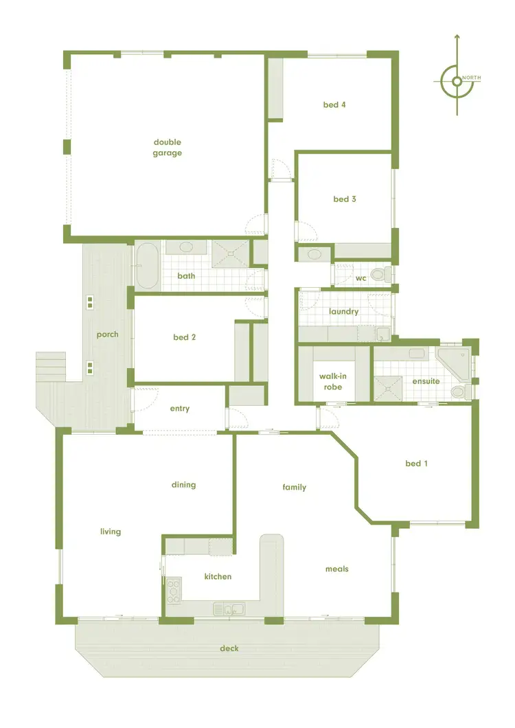Floorplan of Homely townhouse listing, 1/75 Mt Vernon Drive, Kambah ACT 2902