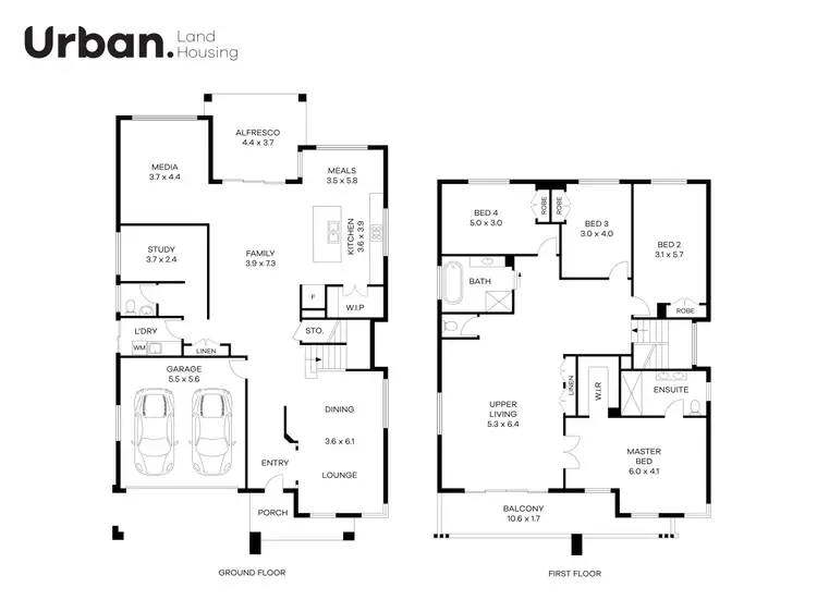 Floorplan of Homely house listing, 104 Sundew Parade, Marsden Park NSW 2765