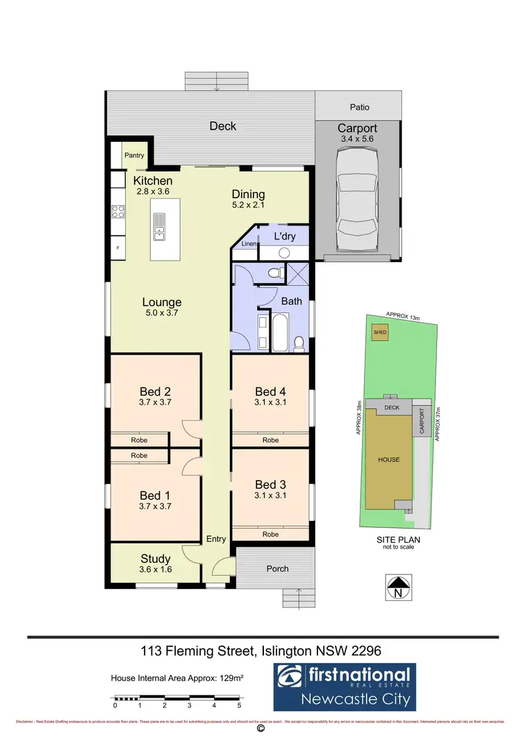 Floorplan of Homely house listing, 113 Fleming Street, Islington NSW 2296