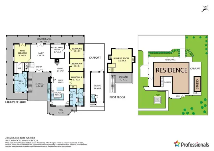 Floorplan of Homely house listing, 3 Pauls Close, Yarra Junction VIC 3797