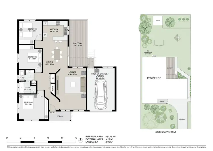 Floorplan of Homely house listing, 25 Golden Wattle Drive, Ulladulla NSW 2539