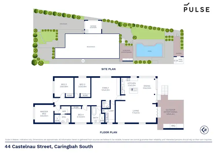 Floorplan of Homely house listing, 44 Castelnau Street, Caringbah South NSW 2229