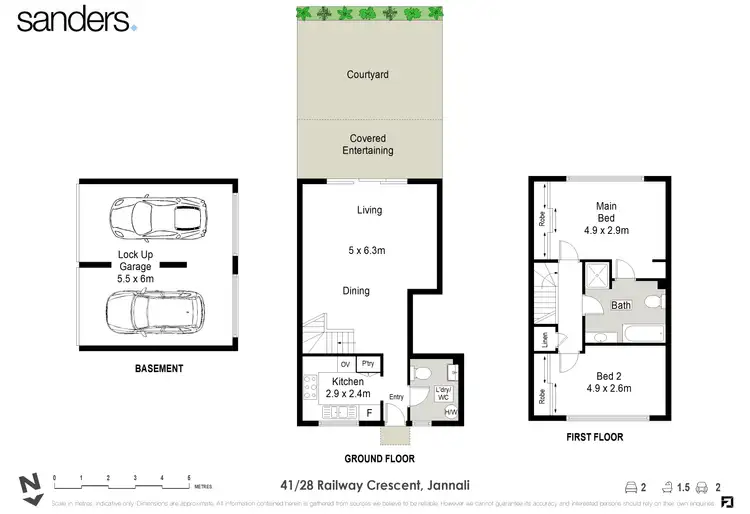 Floorplan of Homely townhouse listing, 41/28-32 Railway Crescent, Jannali NSW 2226