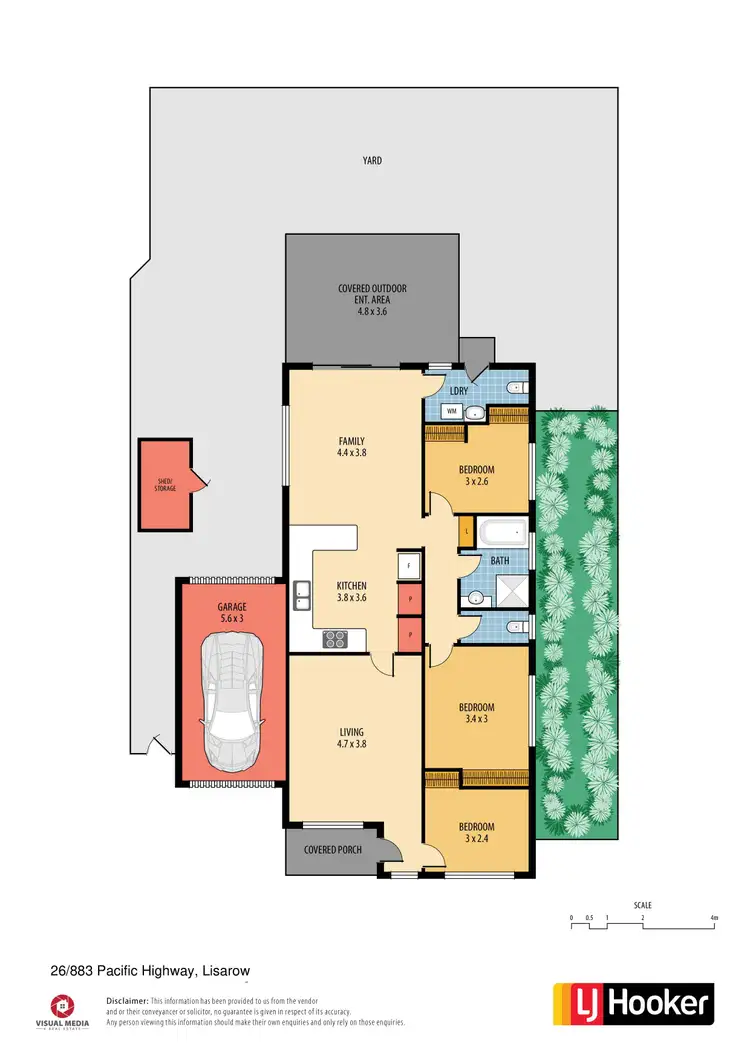Floorplan of Homely house listing, 26/883 Pacific Highway, Lisarow NSW 2250
