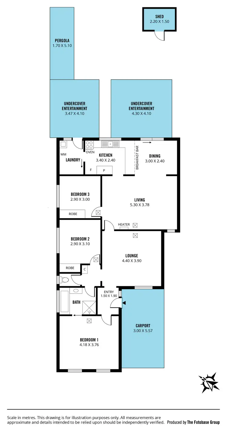 Floorplan of Homely house listing, 39 Lantern Drive, Seaford Rise SA 5169
