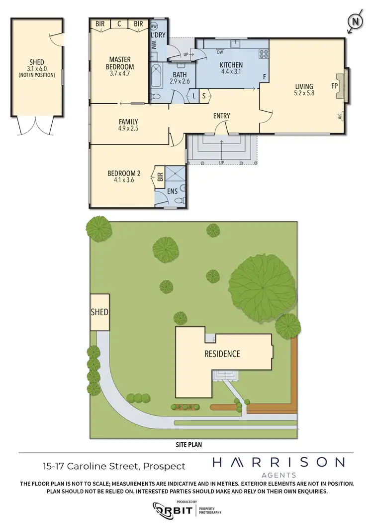 Floorplan of Homely house listing, 15-17 Caroline Street, Prospect TAS 7250