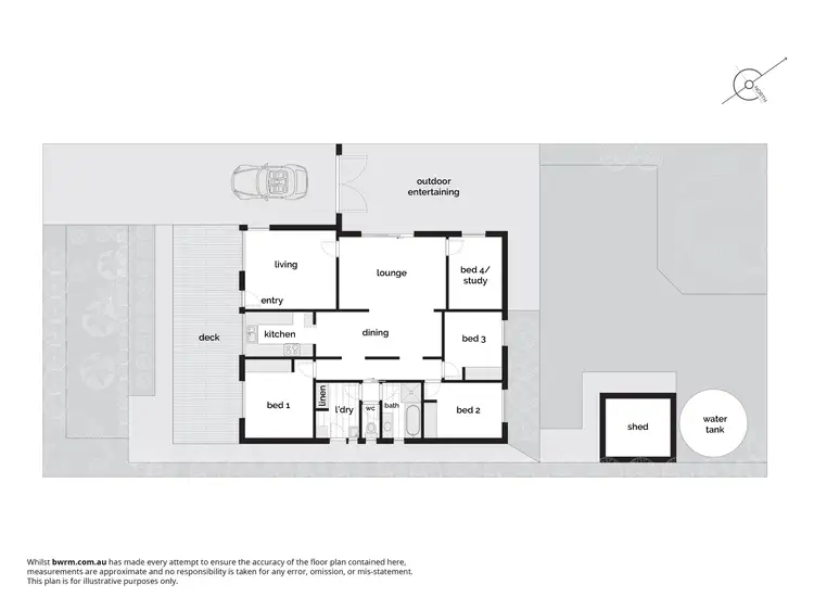 Floorplan of Homely house listing, 37 Caley Crescent, Narrabundah ACT 2604