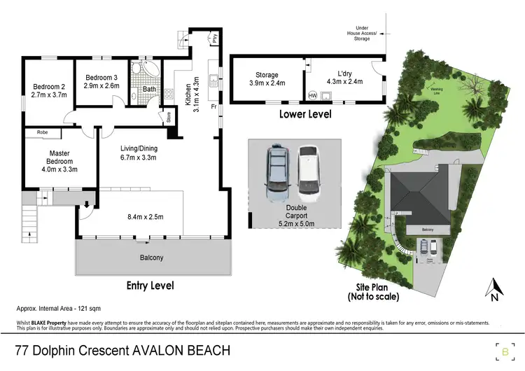 Floorplan of Homely house listing, 77 Dolphin Crescent, Avalon Beach NSW 2107