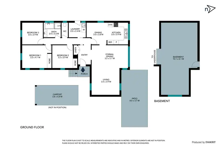 Floorplan of Homely house listing, 60 Arthur Street, Bundoora VIC 3083