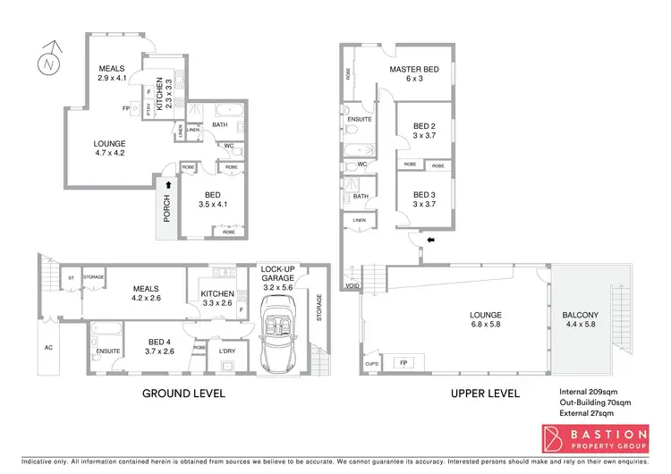 Floorplan of Homely house listing, 4 Torres Street, Red Hill ACT 2603