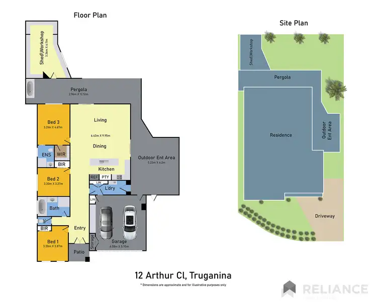 Floorplan of Homely house listing, 12 Arthur Close, Truganina VIC 3029