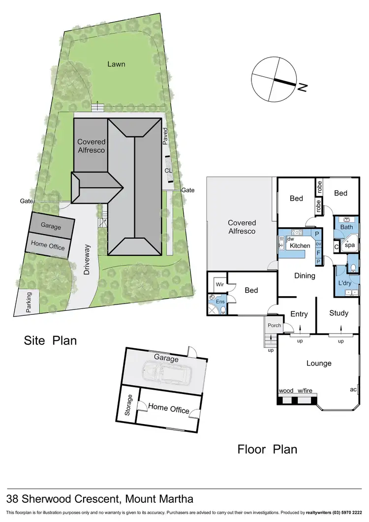 Floorplan of Homely house listing, 38 Sherwood Crescent, Mount Martha VIC 3934