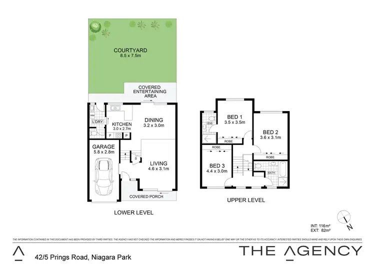 Floorplan of Homely house listing, 42/5 Prings Road, Niagara Park NSW 2250