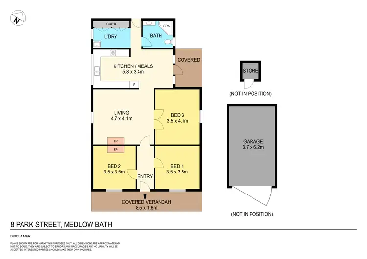 Floorplan of Homely house listing, 6-8 Park Street, Medlow Bath NSW 2780