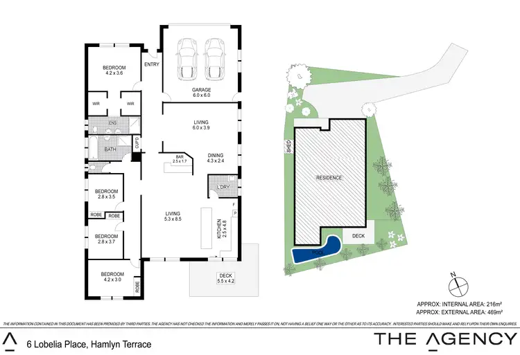 Floorplan of Homely house listing, 6 Lobelia Place, Hamlyn Terrace NSW 2259