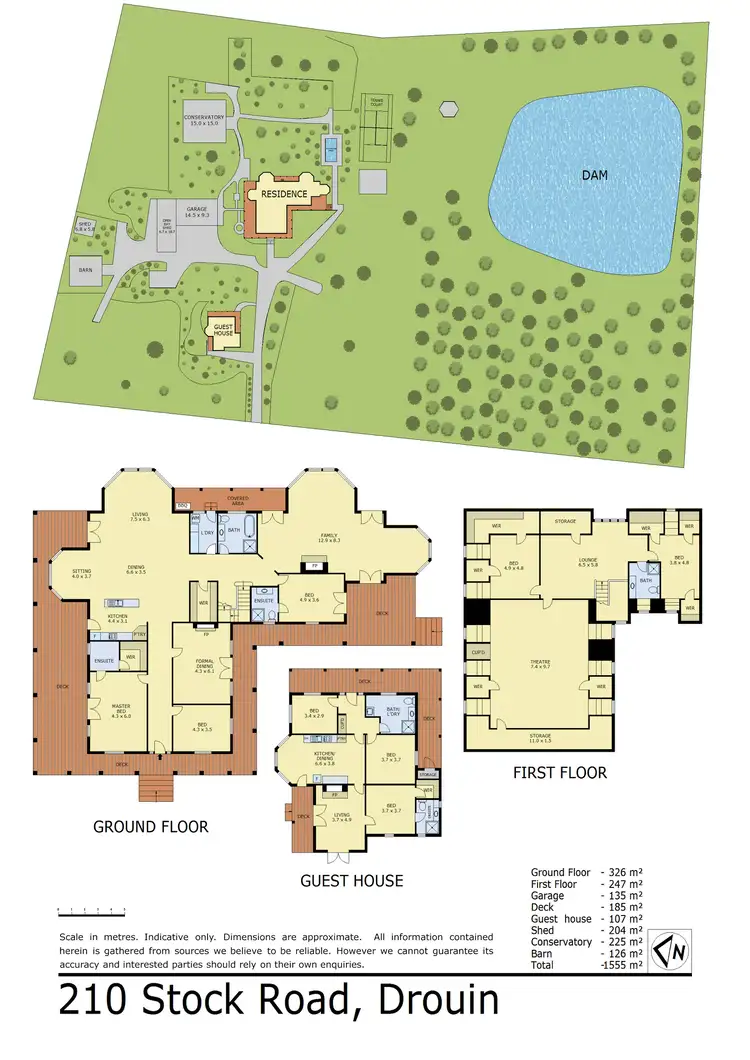 Floorplan of Homely rural property listing, 210 Stock Road, Drouin West VIC 3818