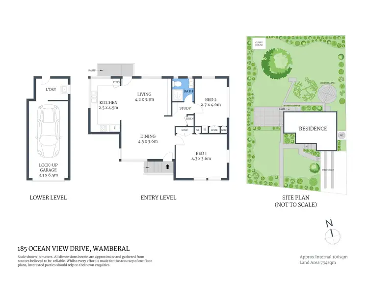Floorplan of Homely house listing, 185 Ocean View Drive, Wamberal NSW 2260