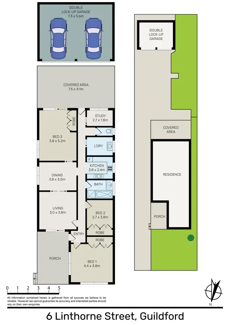 Floorplan of Homely house listing, 6 Linthorne Street, Guildford NSW 2161