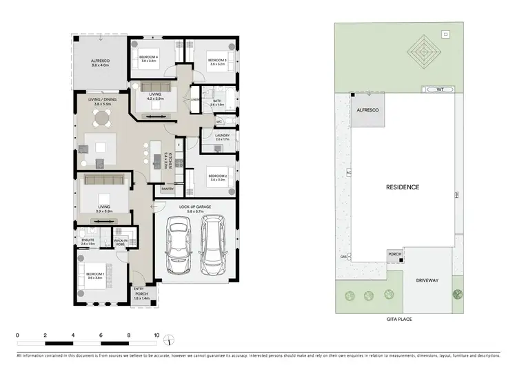 Floorplan of Homely house listing, 43 Gita Place, Woolgoolga NSW 2456