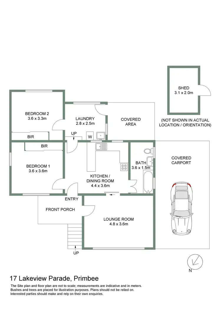 Floorplan of Homely house listing, 17 Lakeview Parade, Primbee NSW 2502