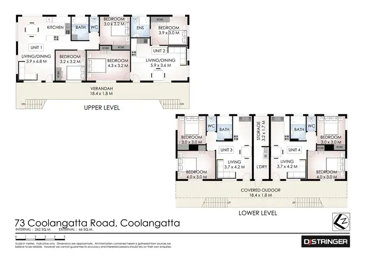 Floorplan of Homely block of units listing, 73 Coolangatta Road, Kirra QLD 4225