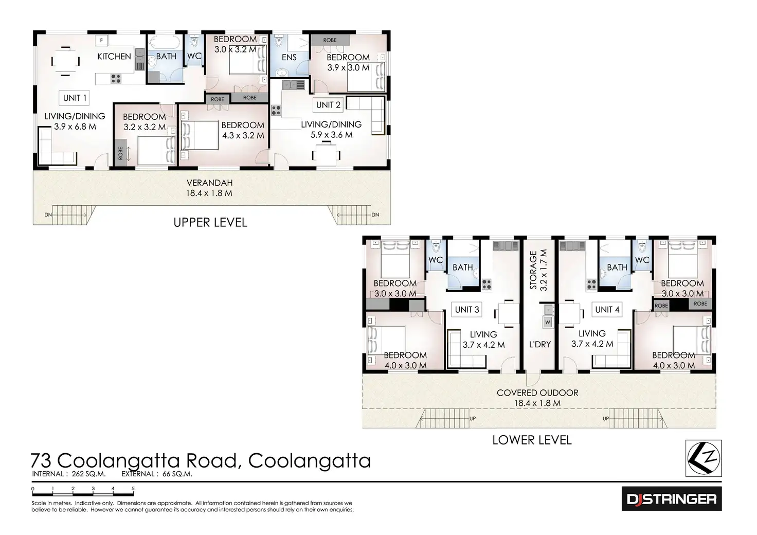 Floorplan of Homely block of units listing, 73 Coolangatta Road, Kirra QLD 4225