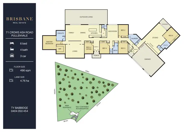 Floorplan of Homely rural property listing, 71 Crows Ash Road, Pullenvale QLD 4069