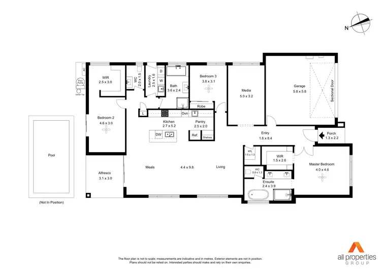 Floorplan of Homely house listing, 8 Hedge Lane, Greenbank QLD 4124