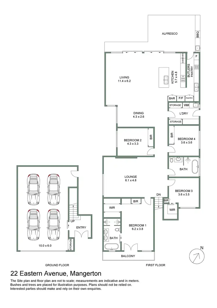 Floorplan of Homely house listing, 22 Eastern Avenue, Mangerton NSW 2500