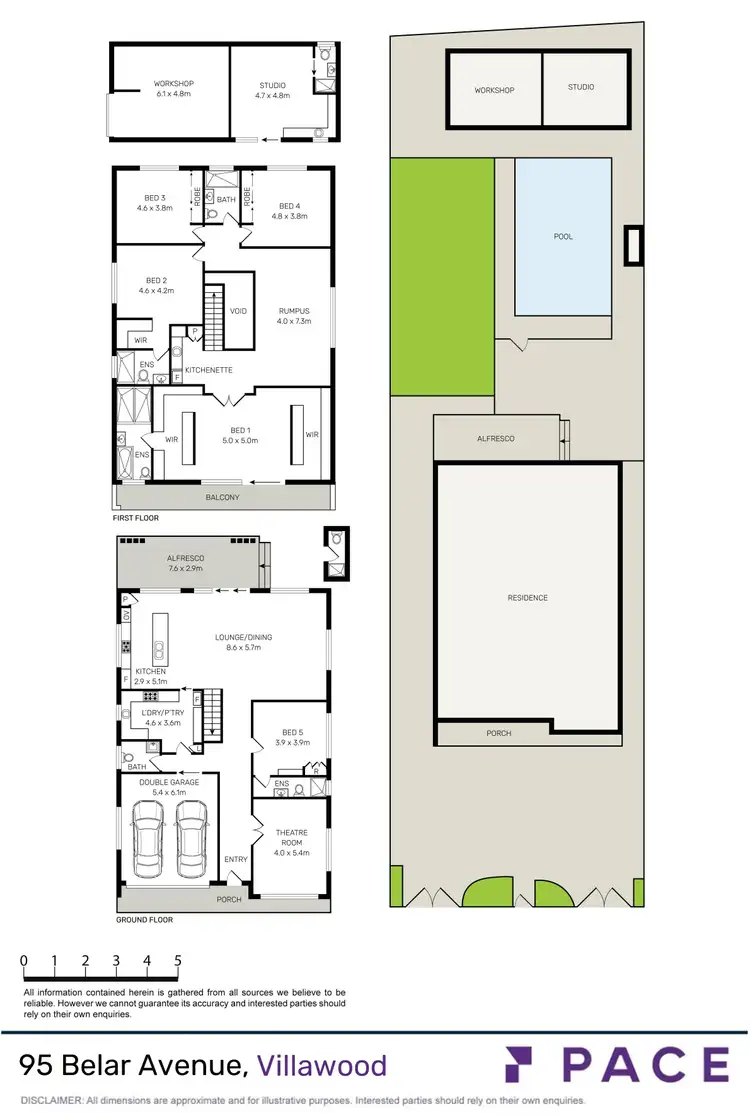 Floorplan of Homely house listing, 95 Belar Avenue, Villawood NSW 2163