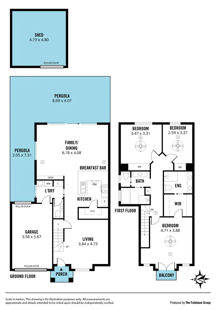 Floorplan of Homely townhouse listing, 30a Audrey Street, Ascot Park SA 5043