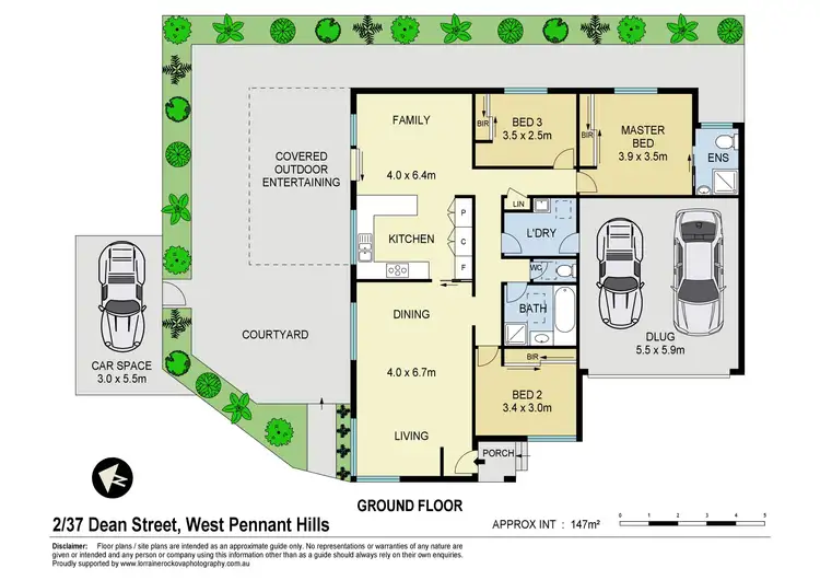 Floorplan of Homely house listing, 2/37 Dean Street, West Pennant Hills NSW 2125