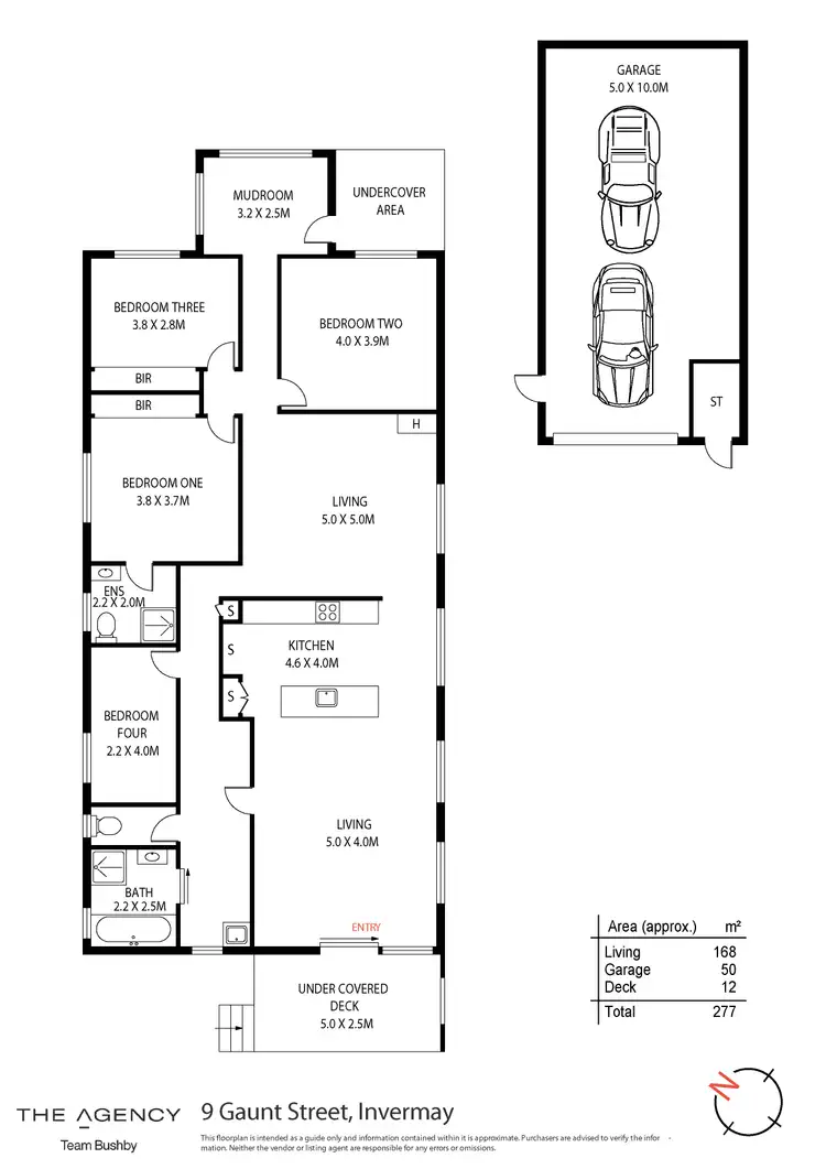 Floorplan of Homely house listing, 9 Gaunt Street, Invermay TAS 7248
