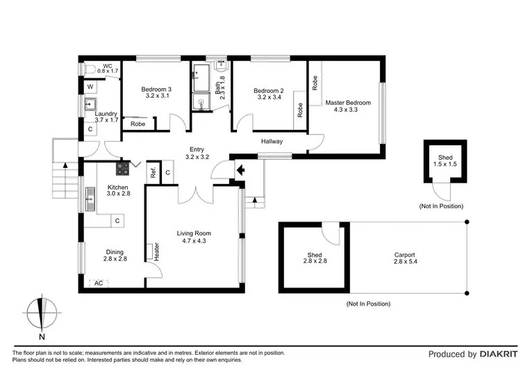 Floorplan of Homely house listing, 27 Kurrajong Street, Hastings VIC 3915
