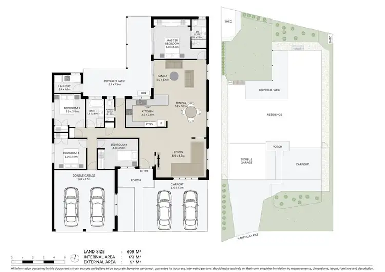 Floorplan of Homely house listing, 8 Harpullia Rise, Burleigh Heads QLD 4220