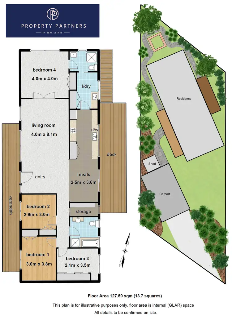 Floorplan of Homely house listing, 32 Alan Grove, Woori Yallock VIC 3139