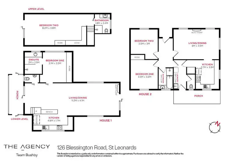 Floorplan of Homely house listing, 126 Blessington Road, St Leonards TAS 7250