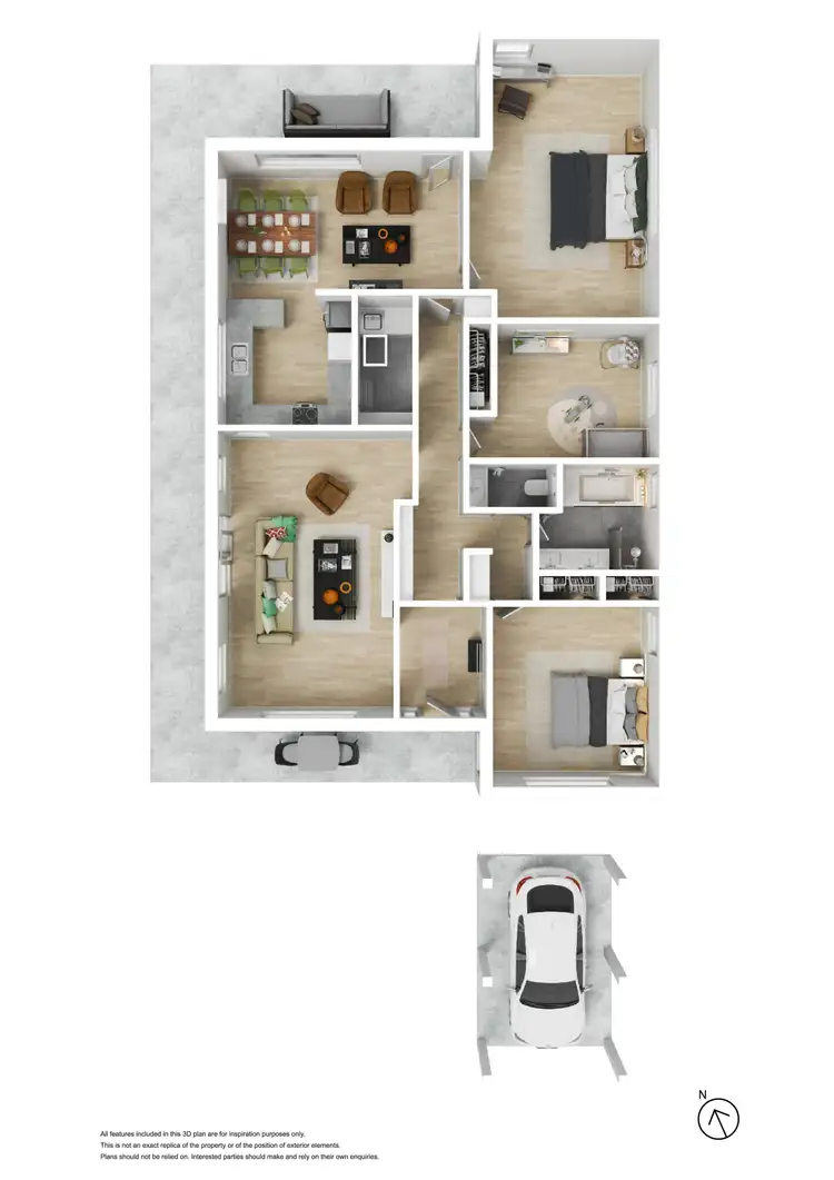 Floorplan of Homely house listing, 27 Hilary Avenue, Mccrae VIC 3938