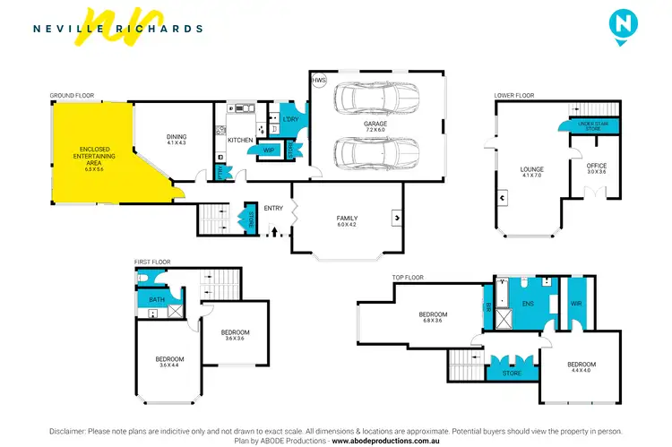 Floorplan of Homely house listing, 13 Tanderra Court, Clifton Springs VIC 3222